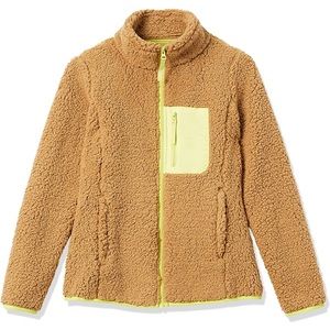 New Amazon Essentials Womens Sherpa Jacket